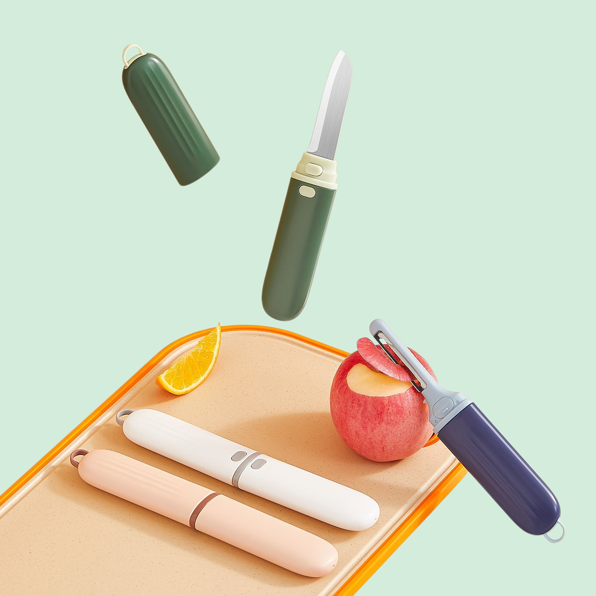 フルーツナイフ、皮むきナイフ、ピーラー