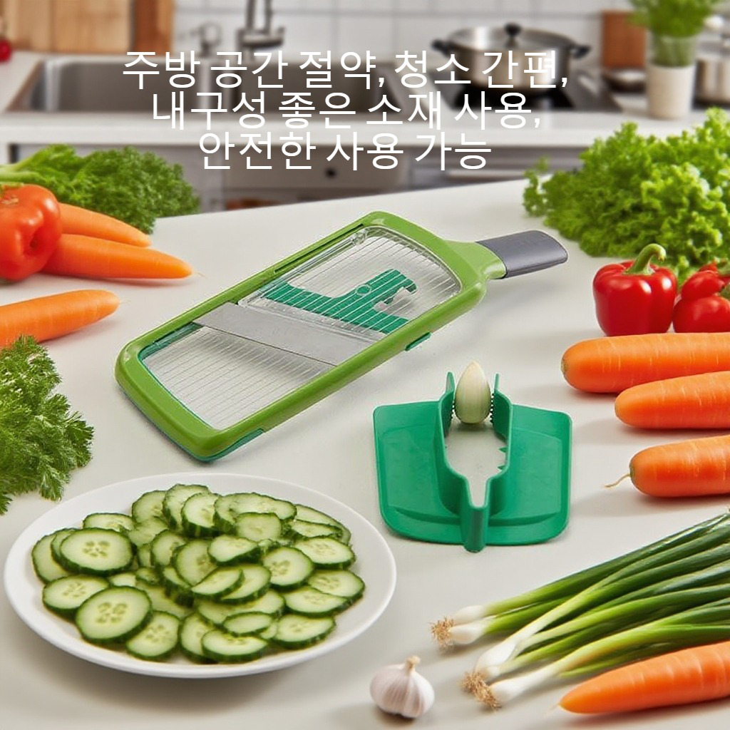 핸드헬드가 달린 주방 가정용 채소 절단기