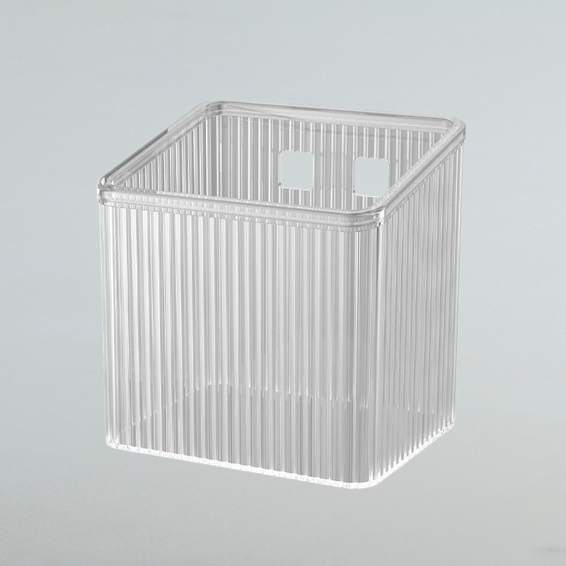 Bathroom storage box punch-free wall-mounted toilet toilet cosmetics storage kitchen storage tube ra