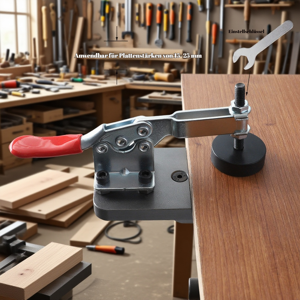 Bohrschablone für Möbelscharnier Installation