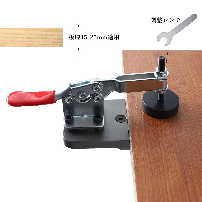 ヒンジオープナー キャビネットドア穴あけ補助工具 穴あきロケーター ヒンジ取り付け工具