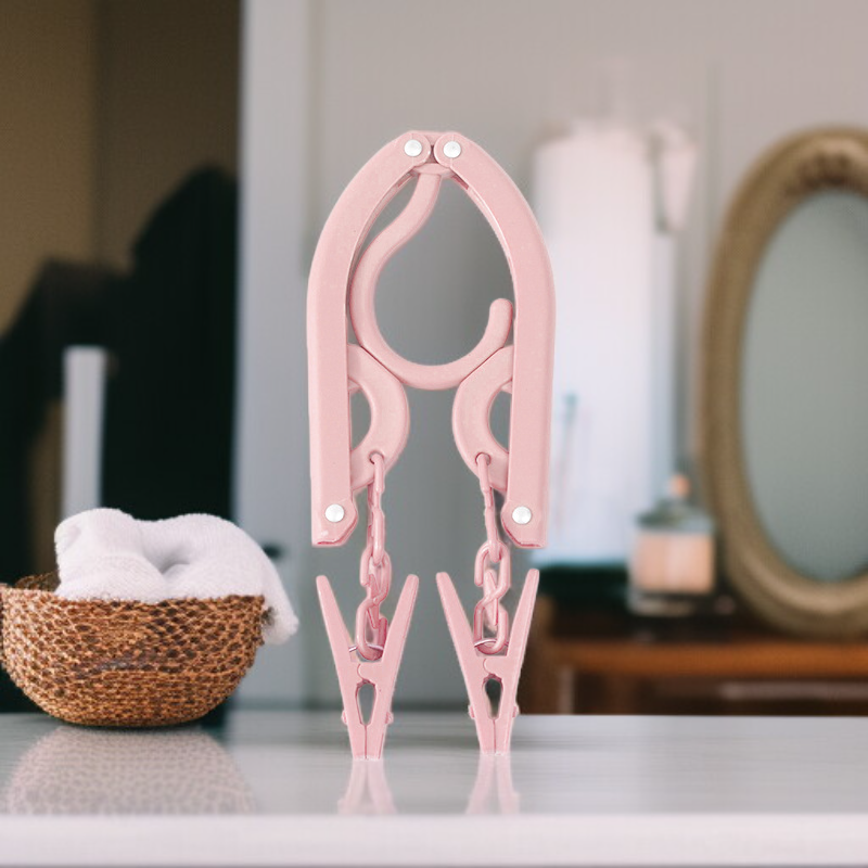 다용도 컴팩트한 휴대용 접이식 옷걸이