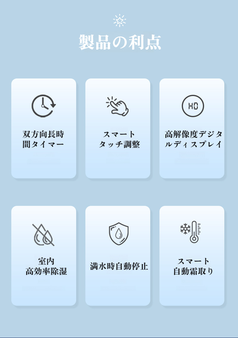 1600MLタンク搭載 小型除湿機 省エネ設計