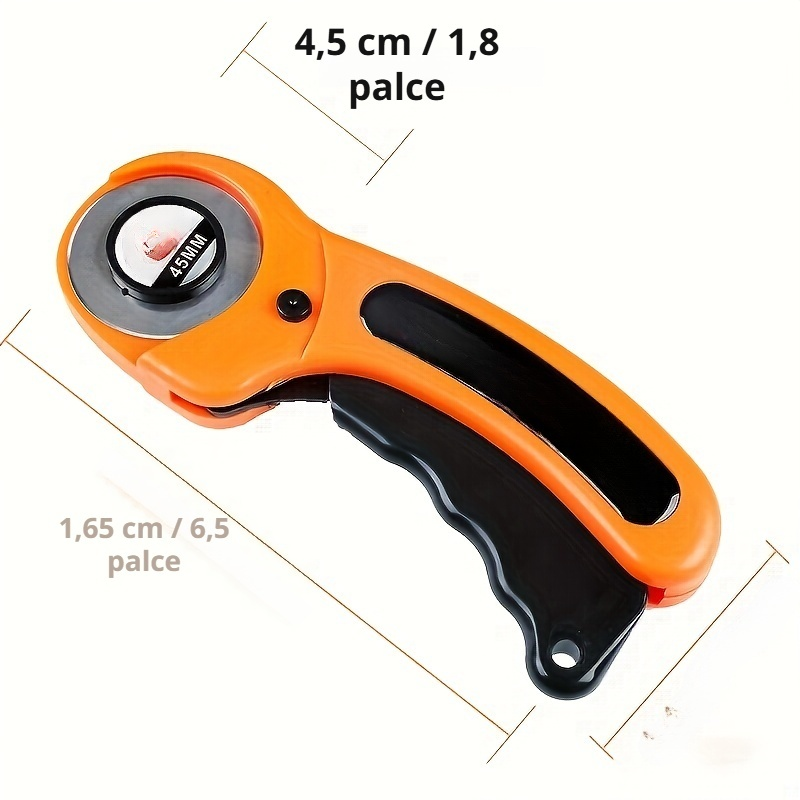 Kruhový řezák na látky, patchworkový rotační nůž