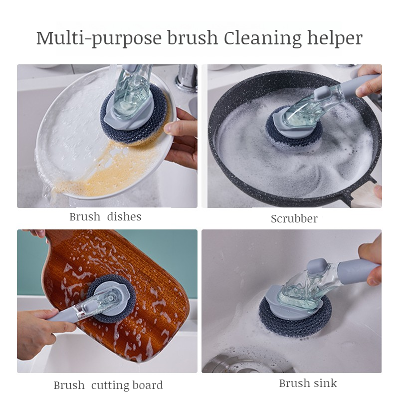 Household Pot Washing Brush Removable Convenient And Fast