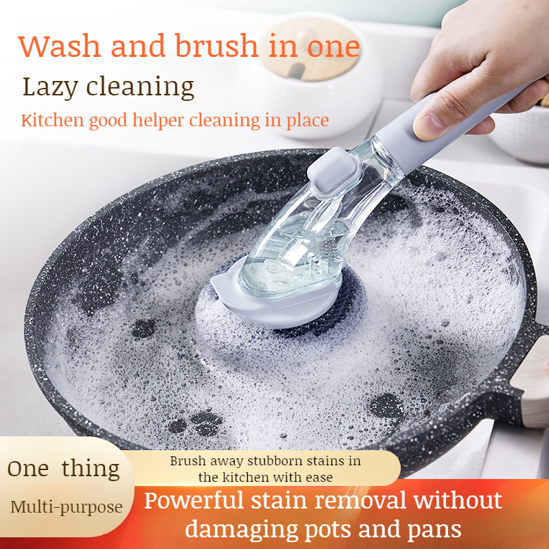 Household Pot Washing Brush Removable Convenient And Fast