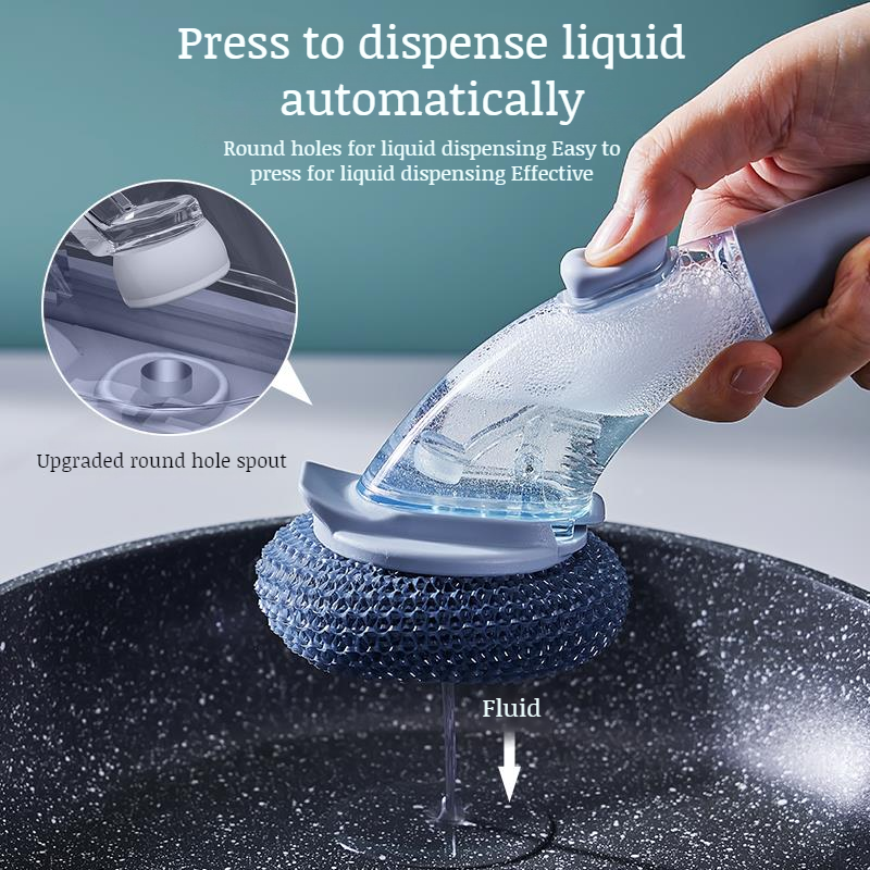 Household Pot Washing Brush Removable Convenient And Fast