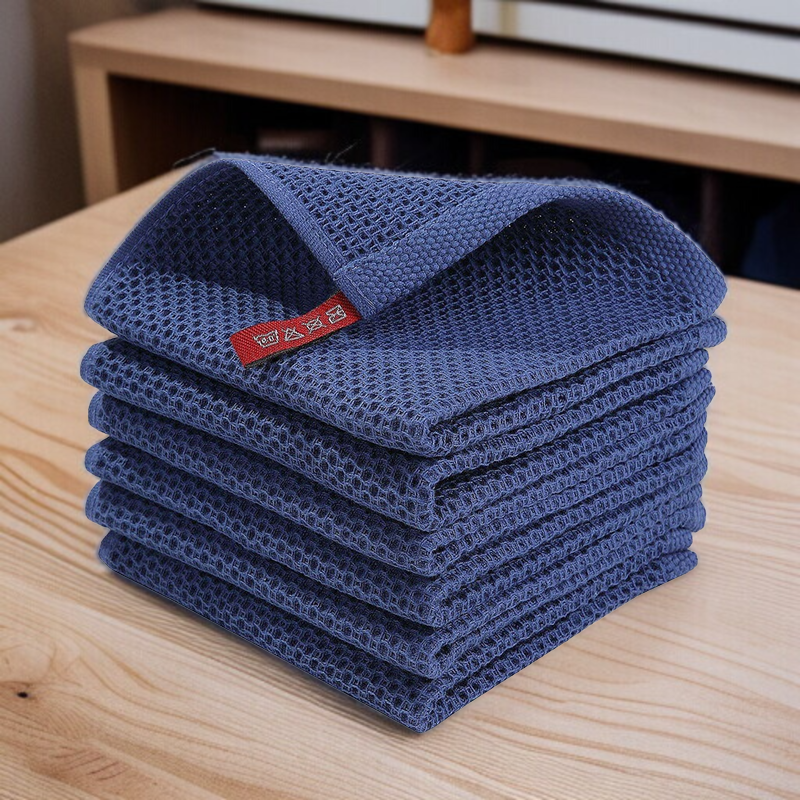 Bavlněná utěrka, čistící hadřík s včelími buňkami