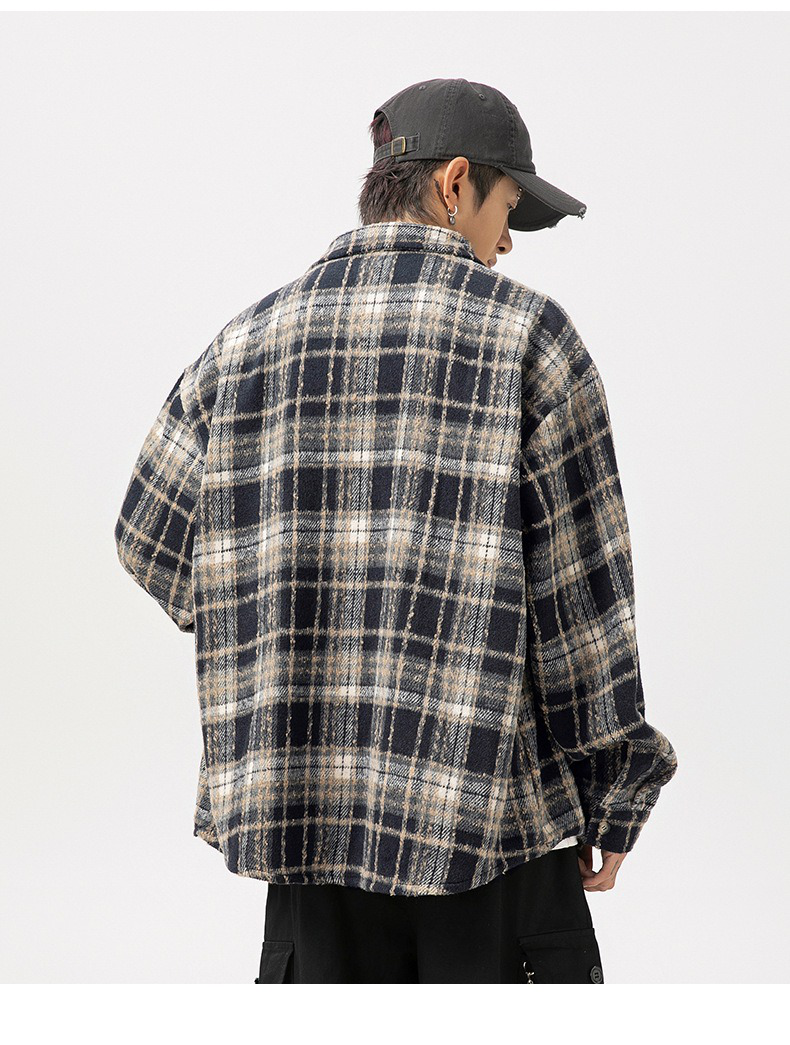 おしゃれなカジュアル長袖シャツ メンズ レディース