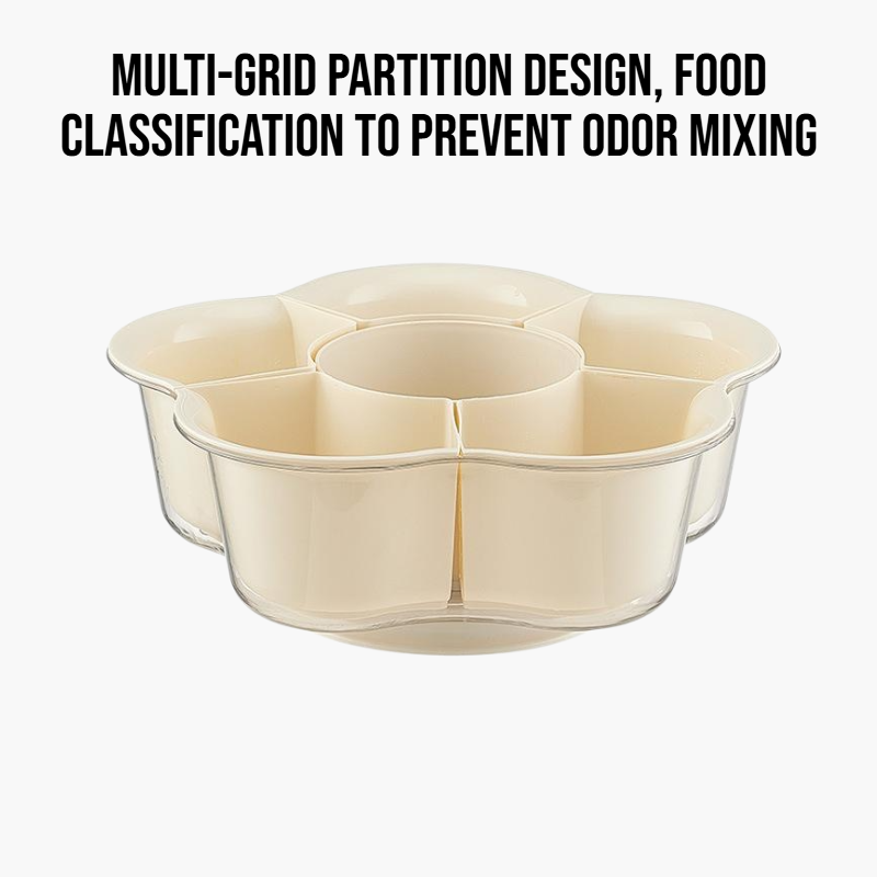 Drain basket with compartments