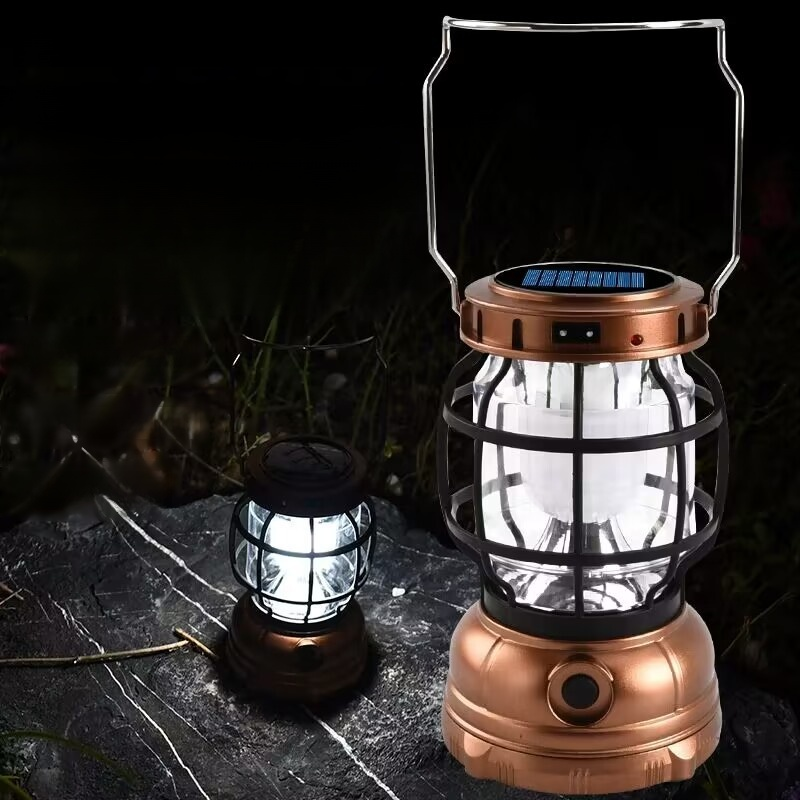 太陽能復古露營燈