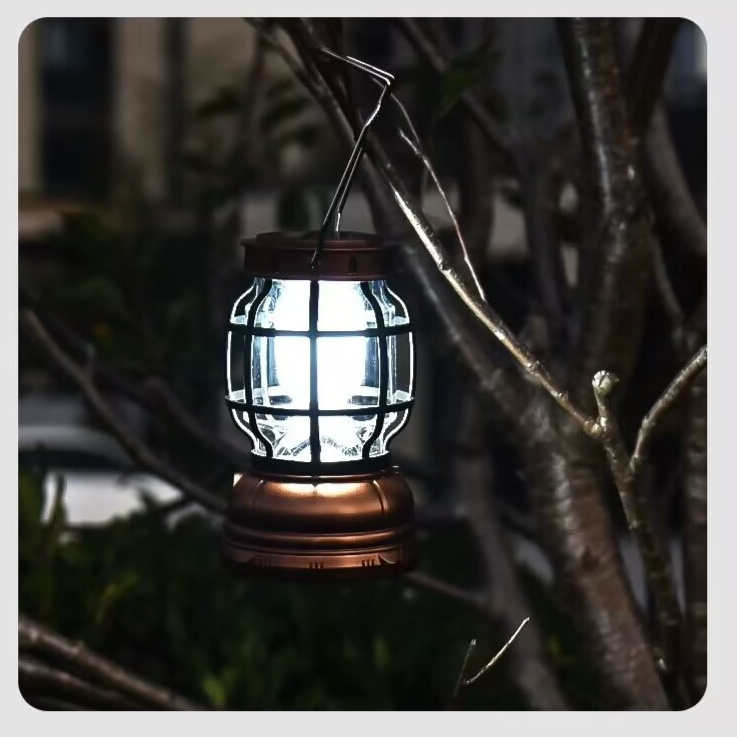太陽能復古露營燈