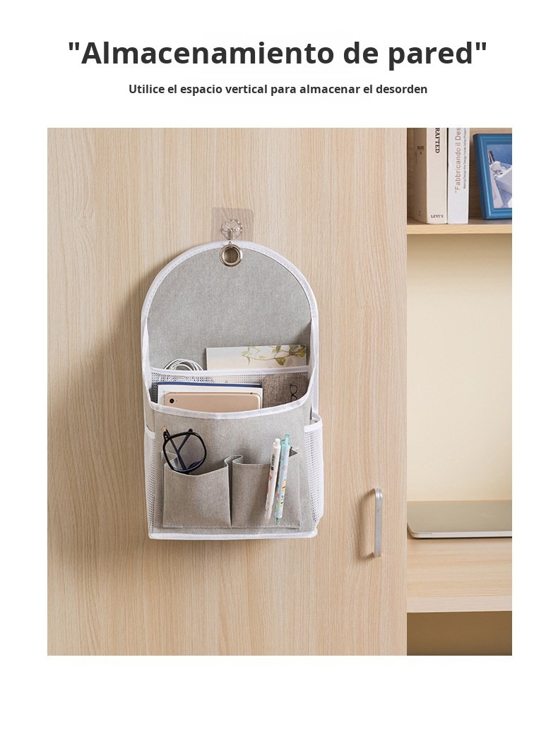 Organizador de almacenamiento de tapiz fácil de instalar