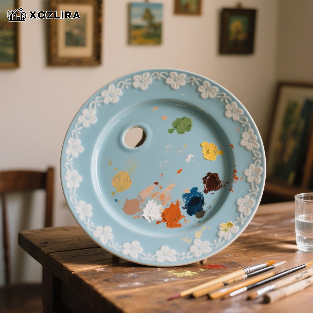 다중 그리드 대형 색상 팔레트 전면 사진