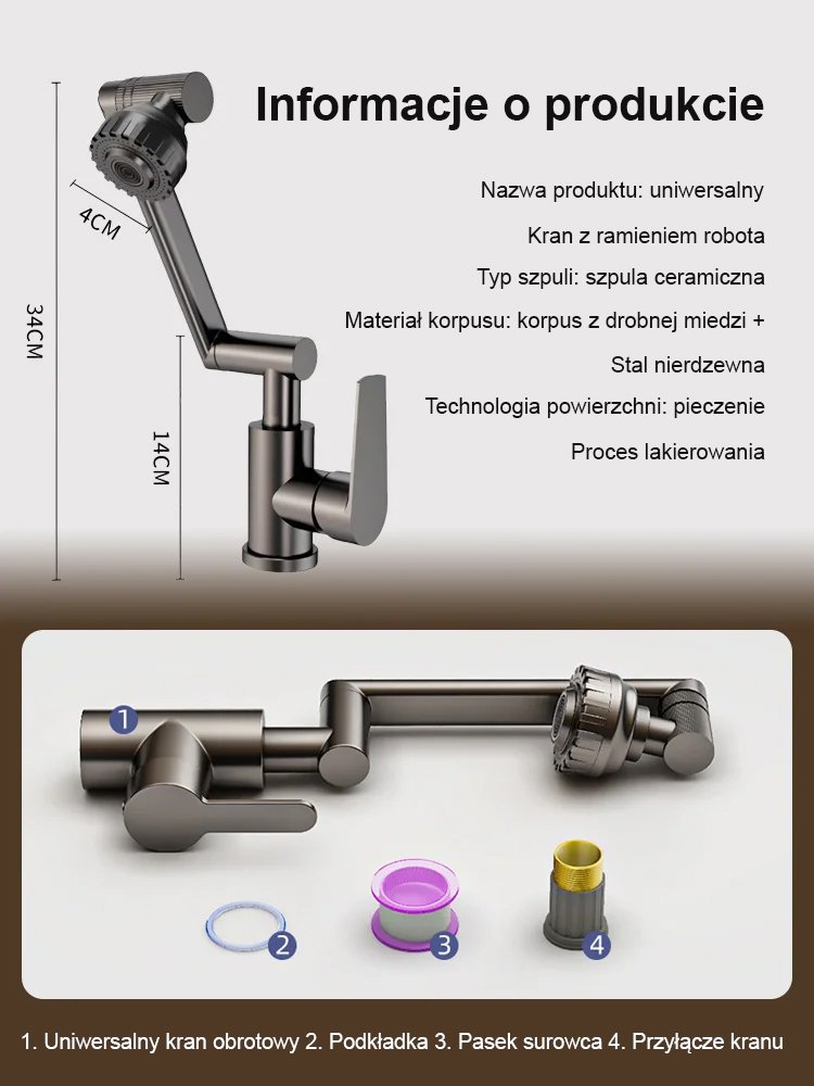 Z bateria mechaniczna obracana o 1080°