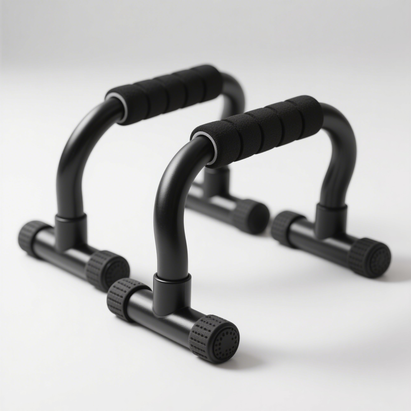 Accesorios de fitness: 2 pares de soportes de flexiones resistentes