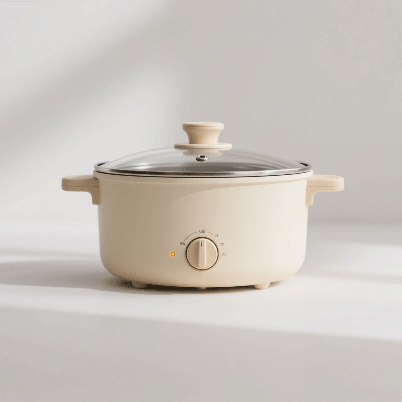 Olla Eléctrica Antiadherente de Acero Inoxidable