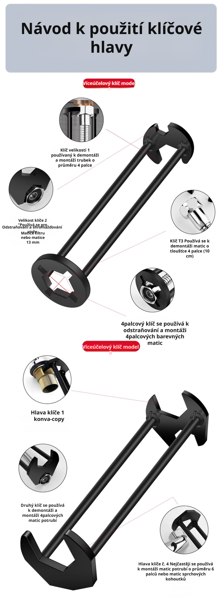 Snadná manipulace s opravárenským klíčem na baterie