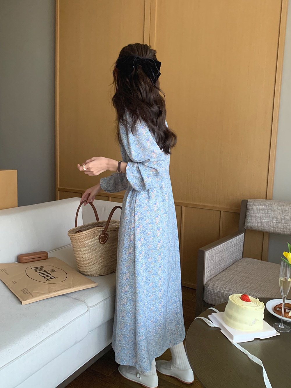 おしゃれなデザインと快適な着心地のワンピース