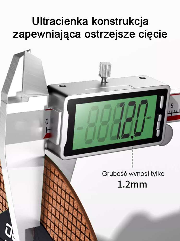 Ostry i odporny na ścieranie przemysłowy wielofunkcyjny dysk tnący