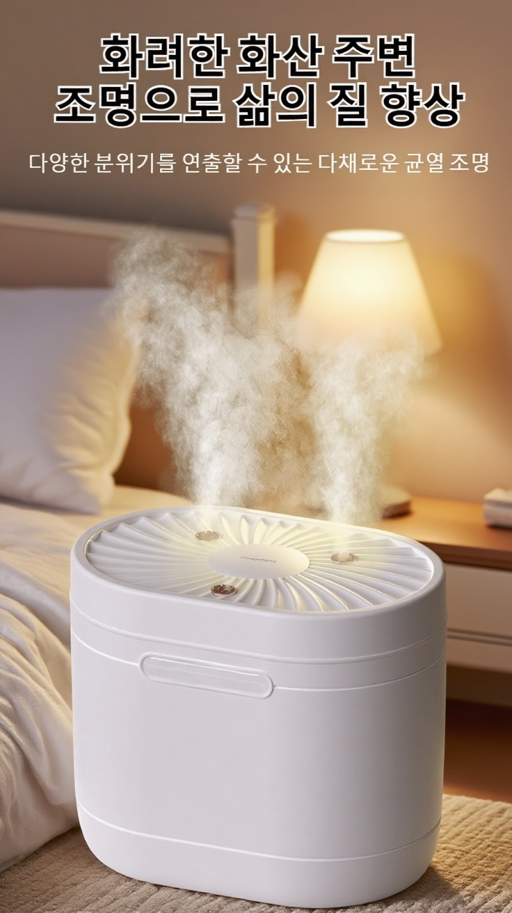 휴대용으로 사용하기 좋은 미니 가습기