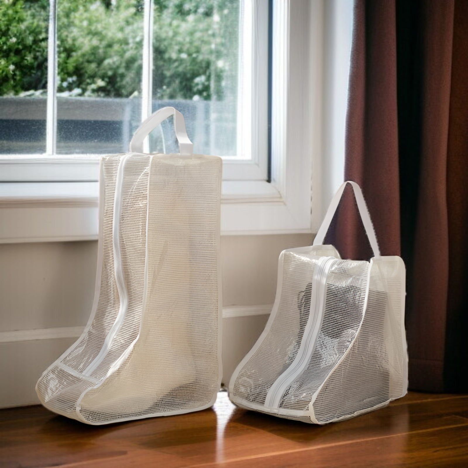 Schuhaufbewahrungstasche für den Haushalt, waschbar, feuchtigkeitsbeständig, Stiefelschutztasche, tr