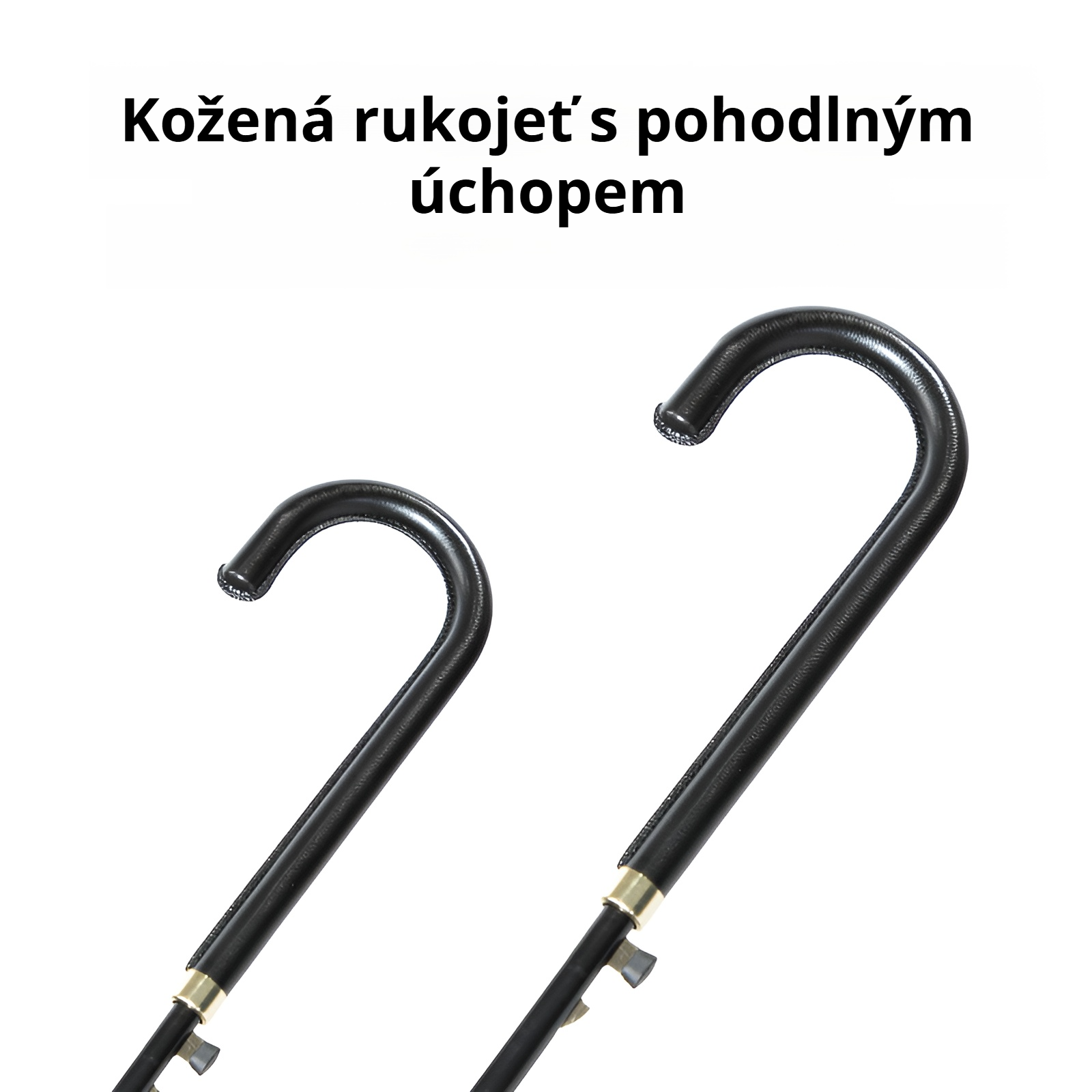 Dámský módní dlouhý deštník