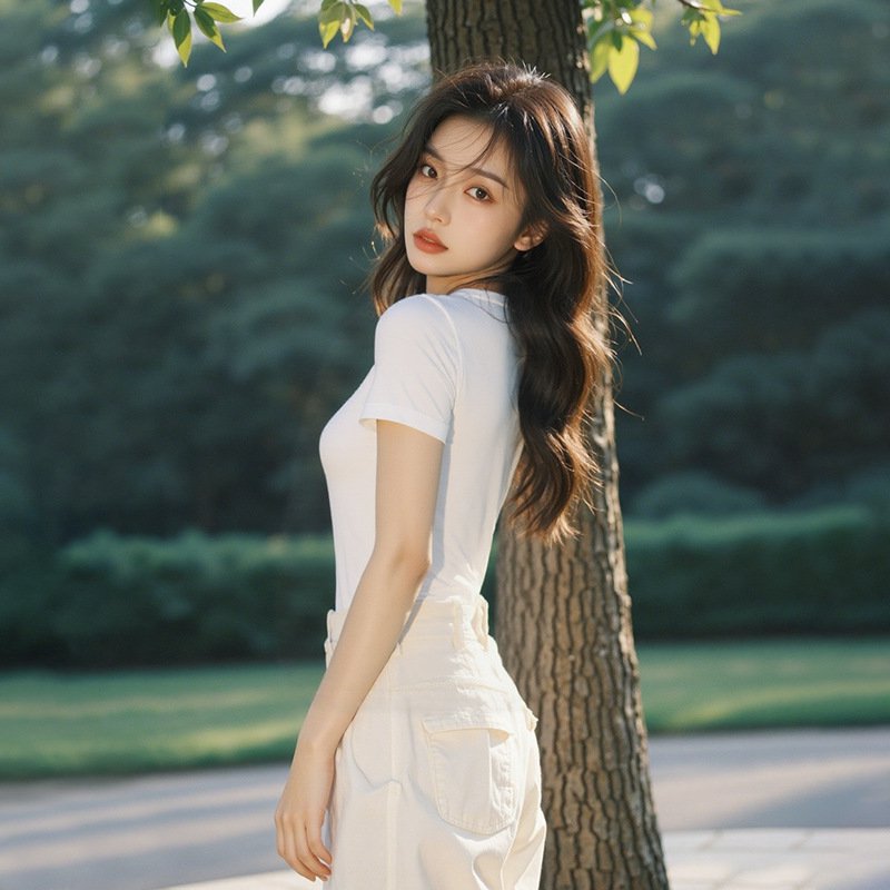 Ich küsse etwas nackte knete und einen runden kragen