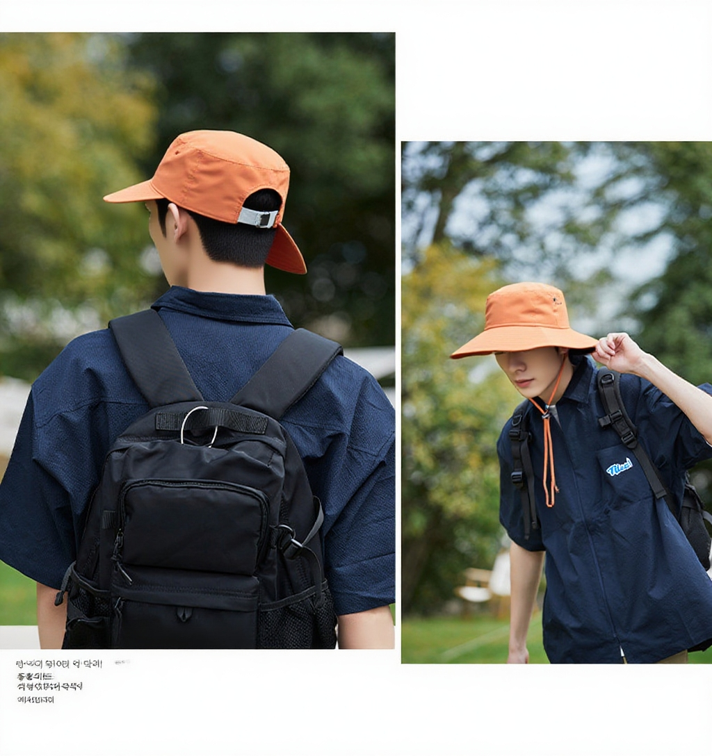등산과 레저에 어울리는 패션 썬캡