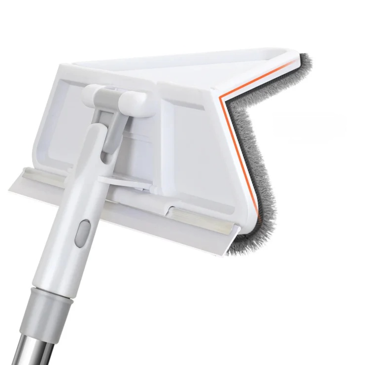 天井掃除に適した三角モップ