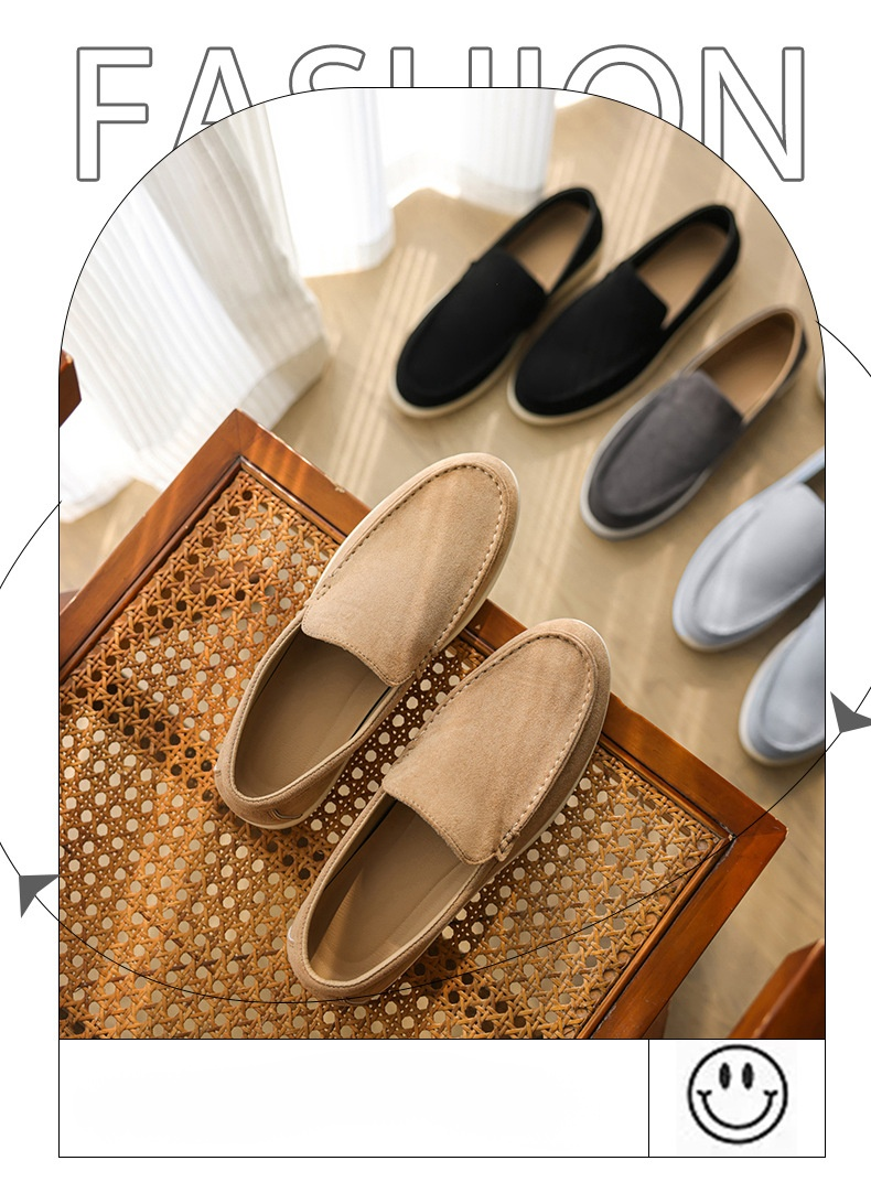 남성 슬립온 로퍼 정면 이미지