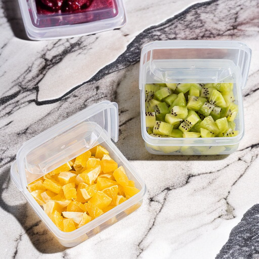 슬라이스 치즈 수납함 덮기 제품 전체 모습