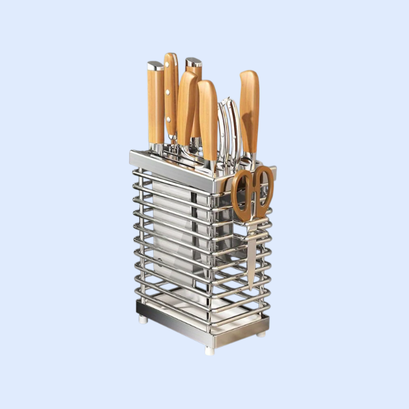 주방용품 수납선반 칼 도마 주방칼 젓가락꽂이