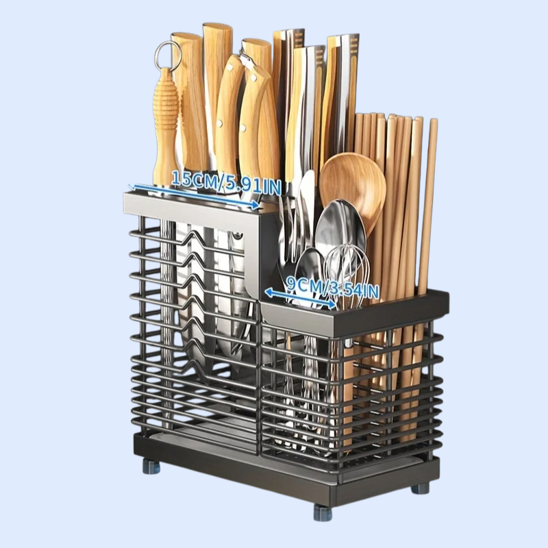 주방용품 수납선반 칼 도마 주방칼 젓가락꽂이