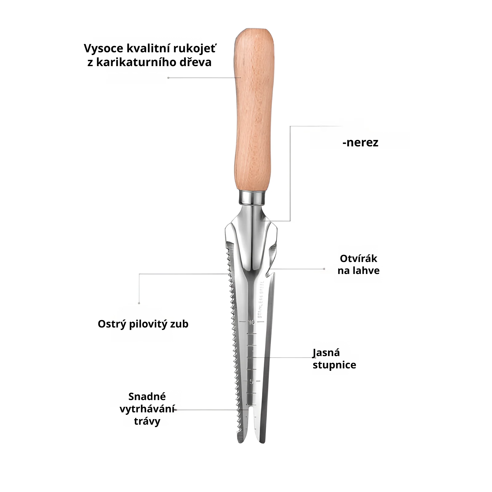 Ruční nástroj na odstraňování plevele – zázračný nástroj na vytrhávání plevele s kořeny