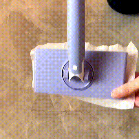 편리한 자동 집게 걸레로 빠른 청소