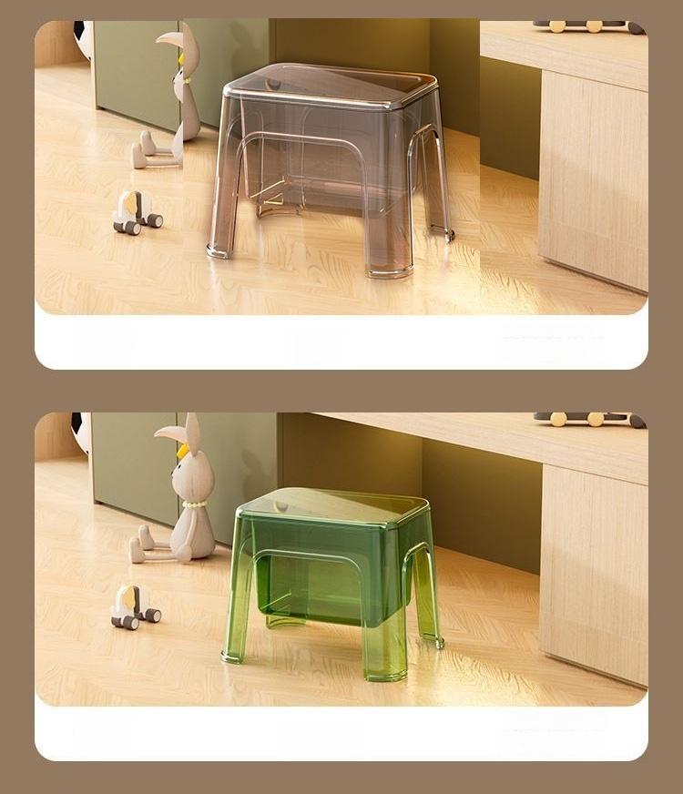 Stołek z przechowywaniem jako element dekoracyjny