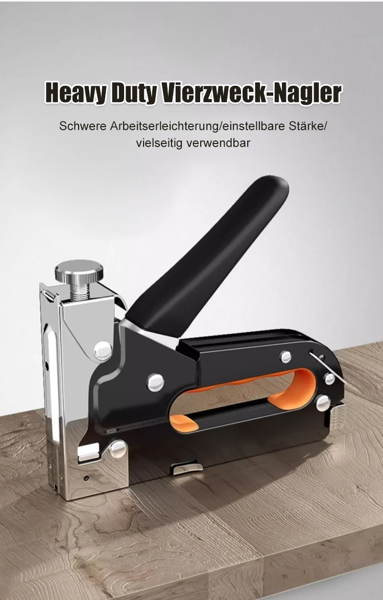 Multifunktionale Nagelpistole im Einsatz bei Holzarbeiten