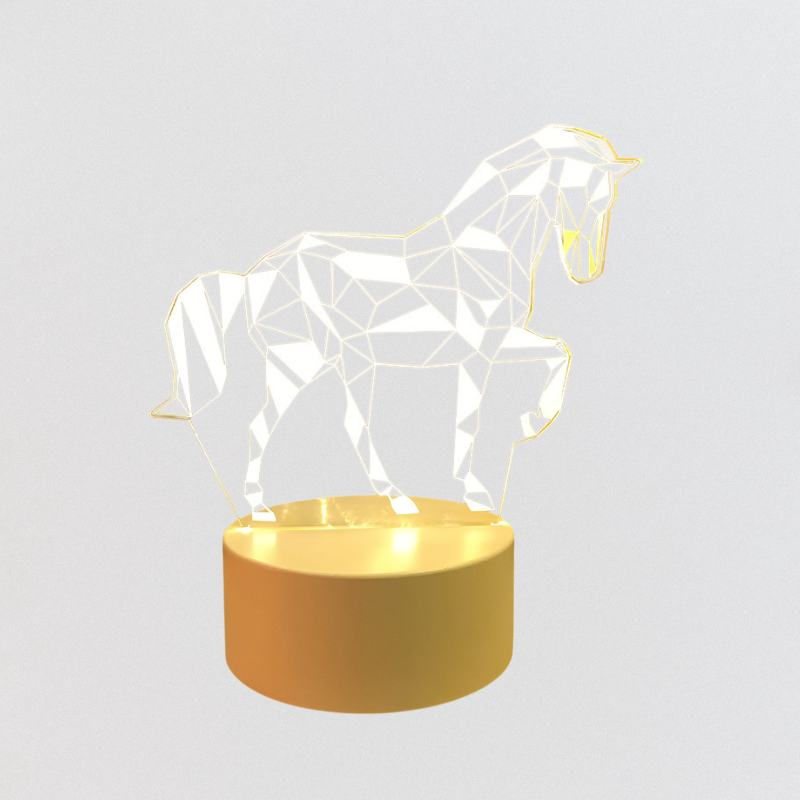 3D 나이트라이트 테이블 램프