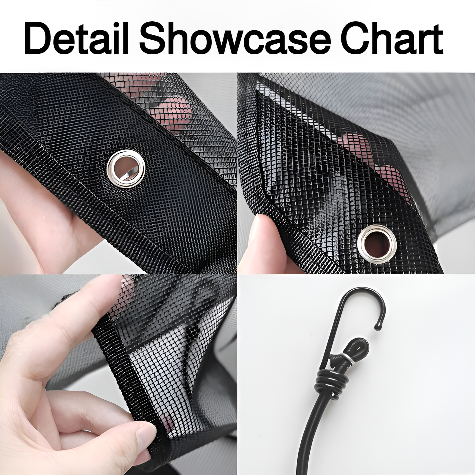 Outdoor air conditioner cover net installed on AC unit