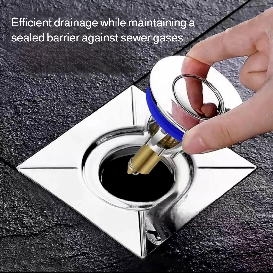 Bathroom odor-proof floor drain