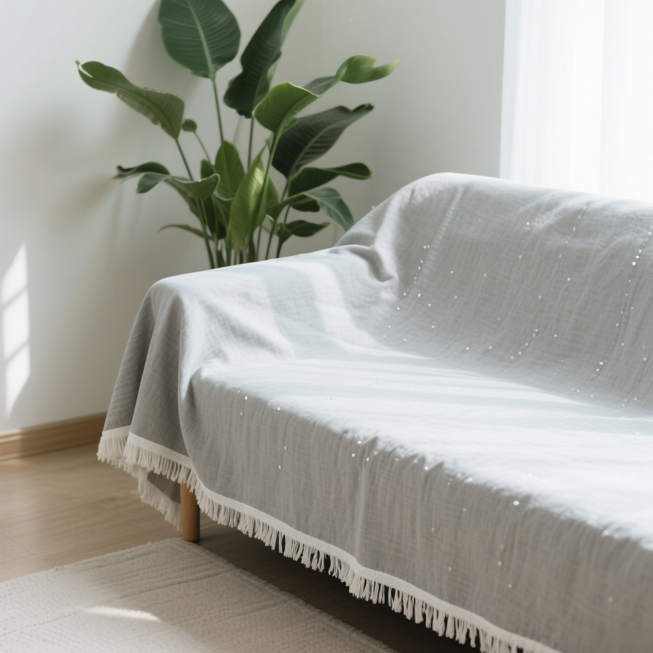 Funda de sofá de chenilla doble cara