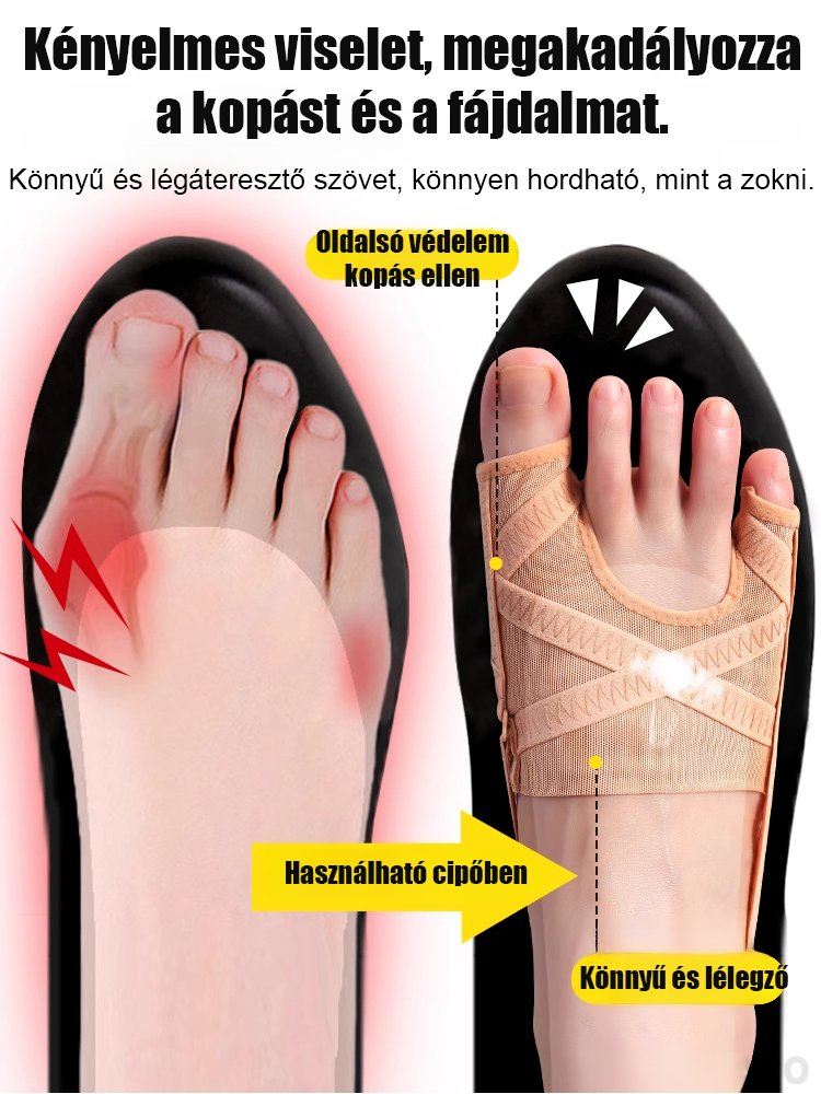 Hüvelykujj valgus nagy lábujj korrekciós készlet