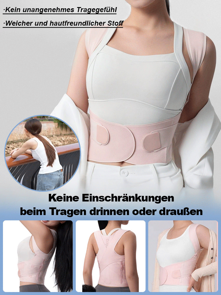 Im Sommer schwitzfrei unsichtbares Haltungskorrekturband für drinnen
