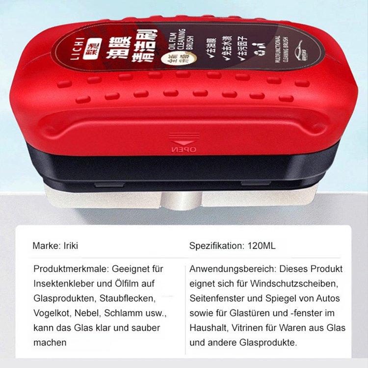 Kraftvoller Reinigungsbürste für Ölfilm auf Autoscheiben