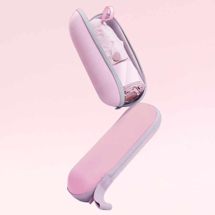 ร่มแคปซูล ลด 50% กล่องใส่แว่นตา ร่มกันแดดขนาดเล็ก น้ำหนักเบาพิเศษ