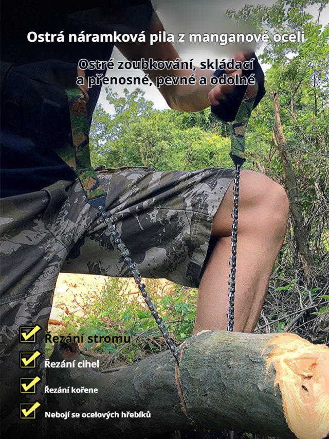 Přenosná ruční řetězová pila