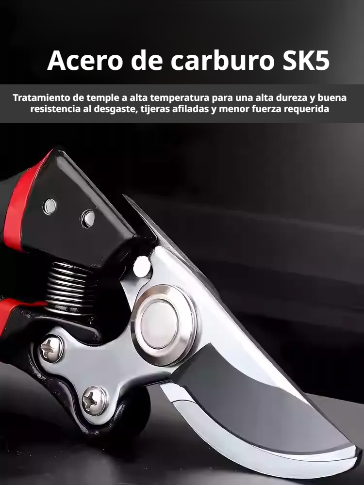 Tijeras ergonómicas para cortar árboles frutales