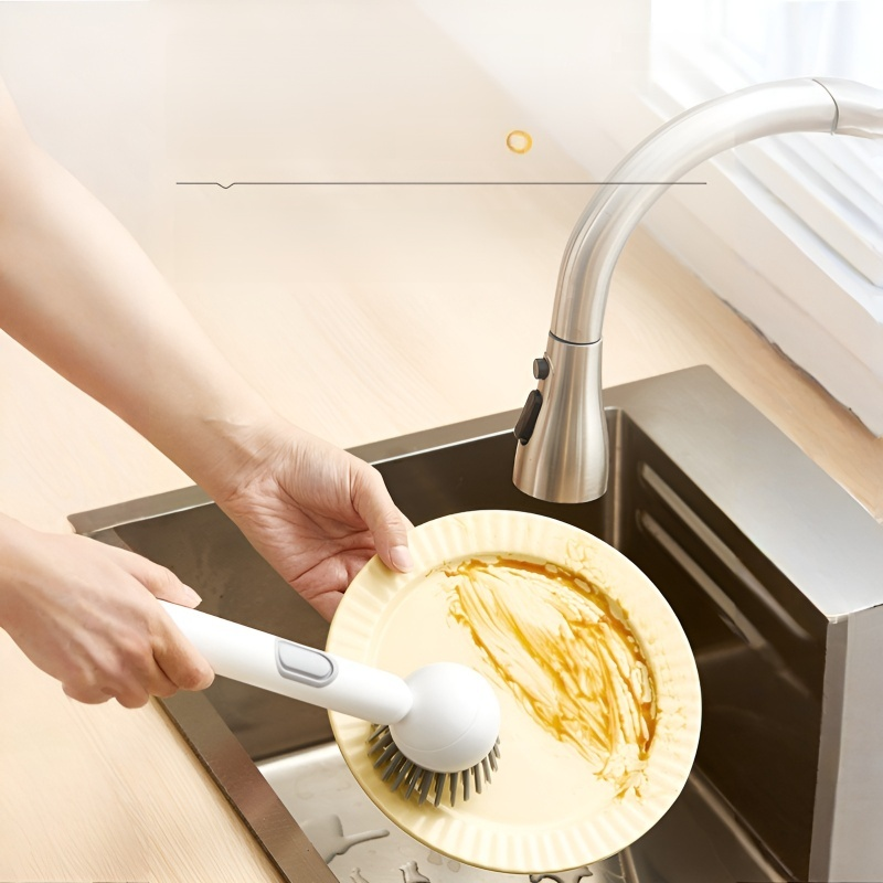 Cepillo de olla de mango largo Kitchen Plus