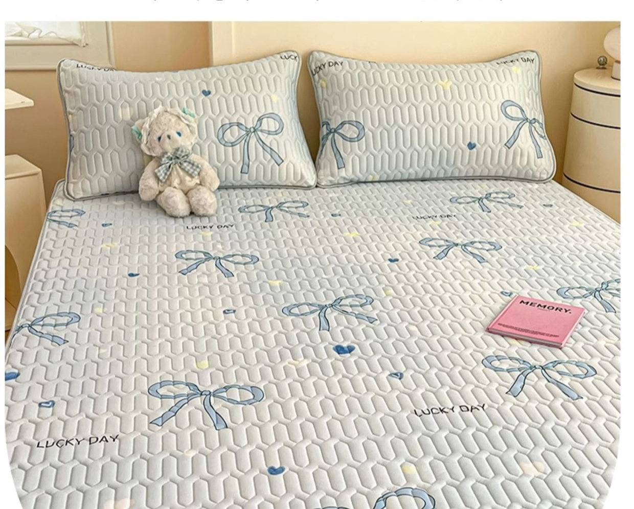 기계 세탁이 가능한 라텍스 돗자리 세척 장면